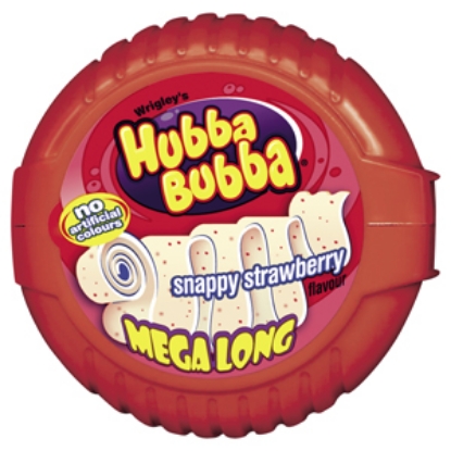 Picture of Hubba Bubba Tape ML Strawberry x12